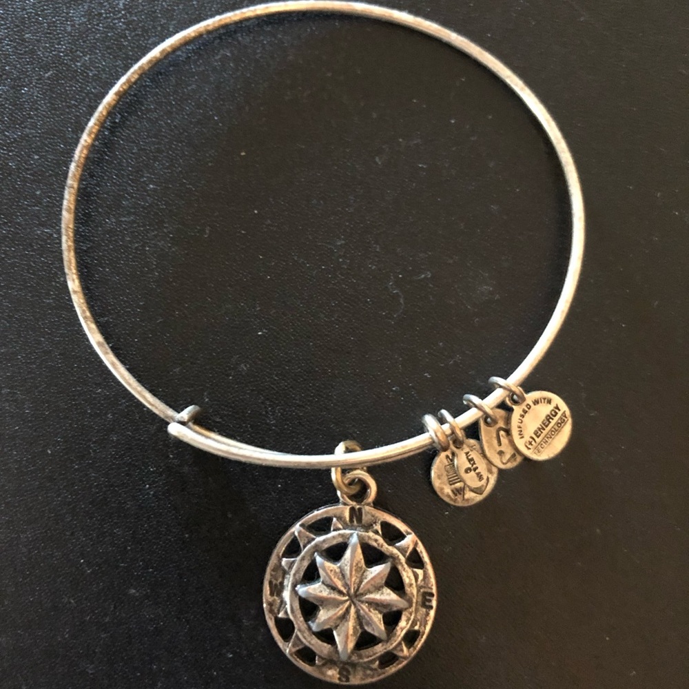 Alex and Ani Compass Bangle RS
